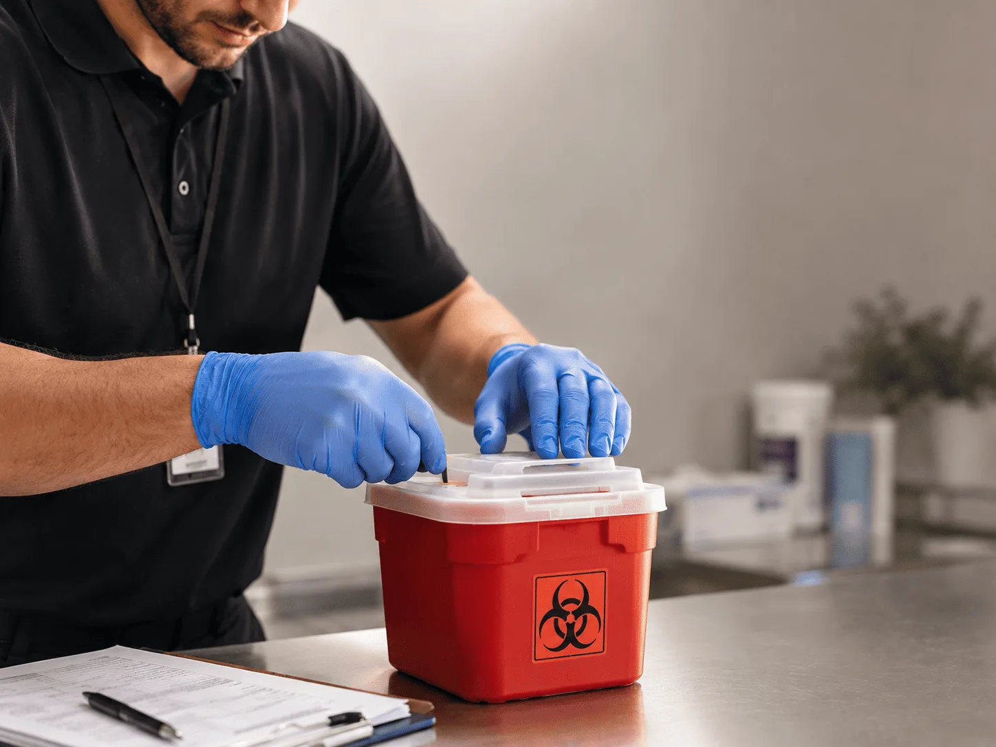 Why choose Sharps Waste Disposal in Larned, KS